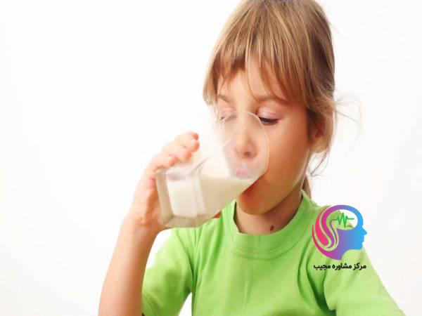 فواید مصرف شیر برای کودکان 