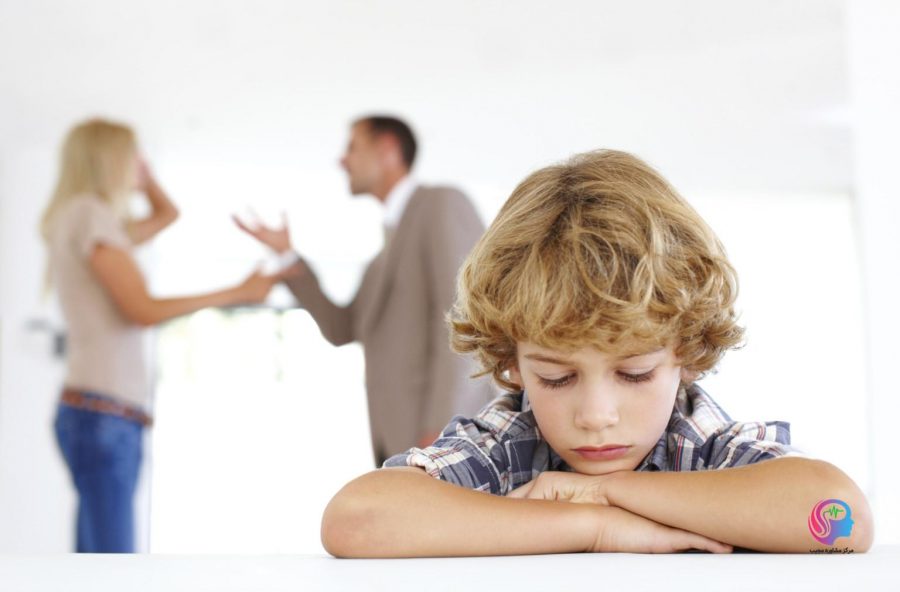 دعوای والدین و نحوه برخورد بچه ها حین دعوا